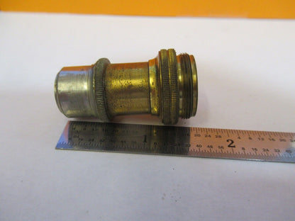 ANTIQUE ERNST LEITZ OBJECTIVE "6" OPTICS MICROSCOPE PART AS PICTURED &8M-A-84B