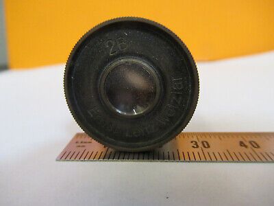 ANTIQUE ERNST LEITZ WETZLAR 2B  EYEPIECE MICROSCOPE PART AS PICTURED 4B-FT-30