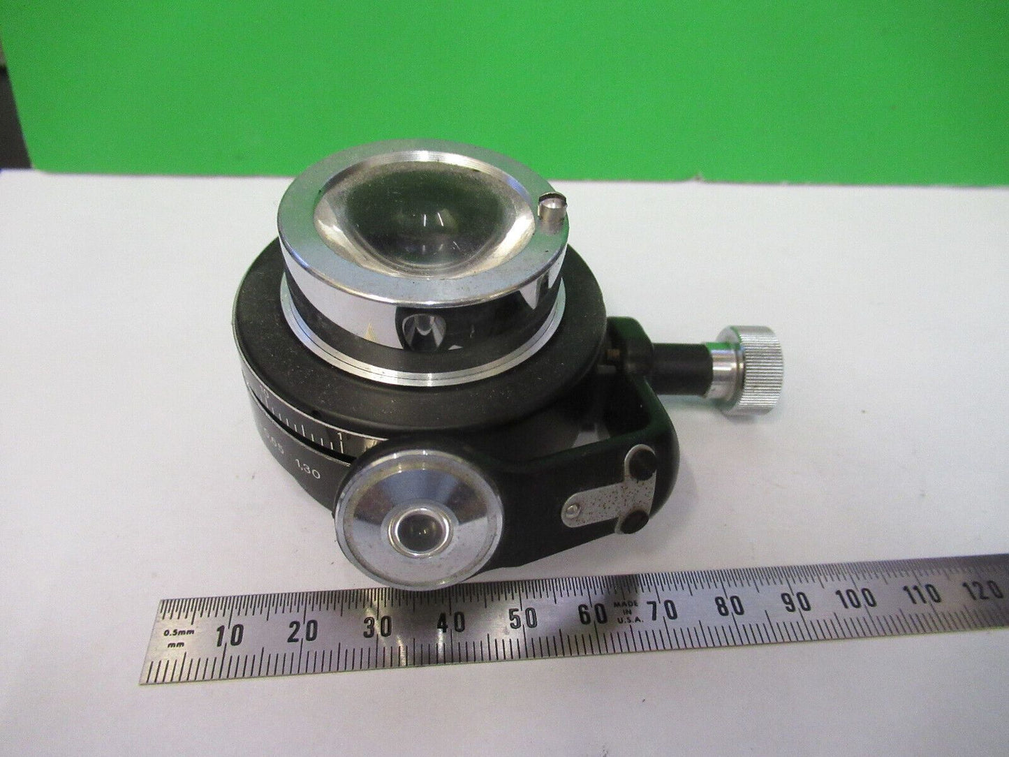 M20 CONDENSER IRIS WILD HEERBRUGG SWISS MICROSCOPE PART AS PICTURED &R3-B-50