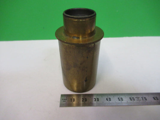 ANTIQUE BRASS ENGLAND RJ BECK UK EYEPIECE MICROSCOPE PART AS PICTURED W4-A-30