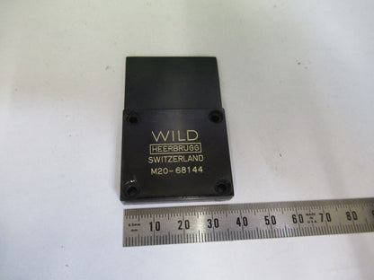 WILD SWISS M20 PLATE STAGE MICROSCOPE PART AS PICTURED R8-A-62