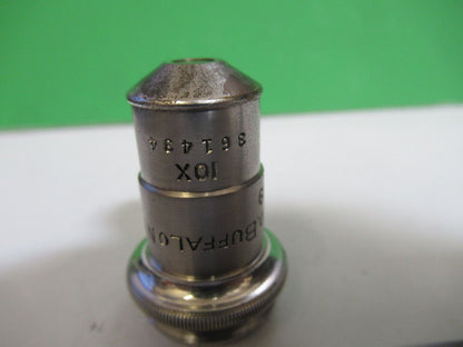 SPENCER OPTICS AO OBJECTIVE 10X LENS MICROSCOPE PART AS PICTURED &H9-A-49