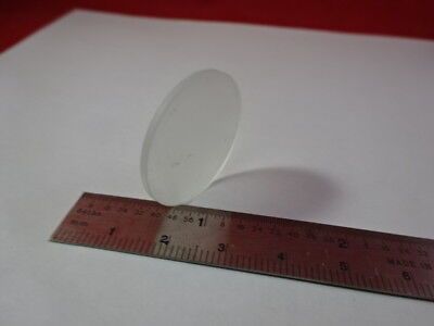 MICROSCOPE PART LENS DIFFUSER ONE SIDE FROSTED OPTICS AS PICTURED &94-60