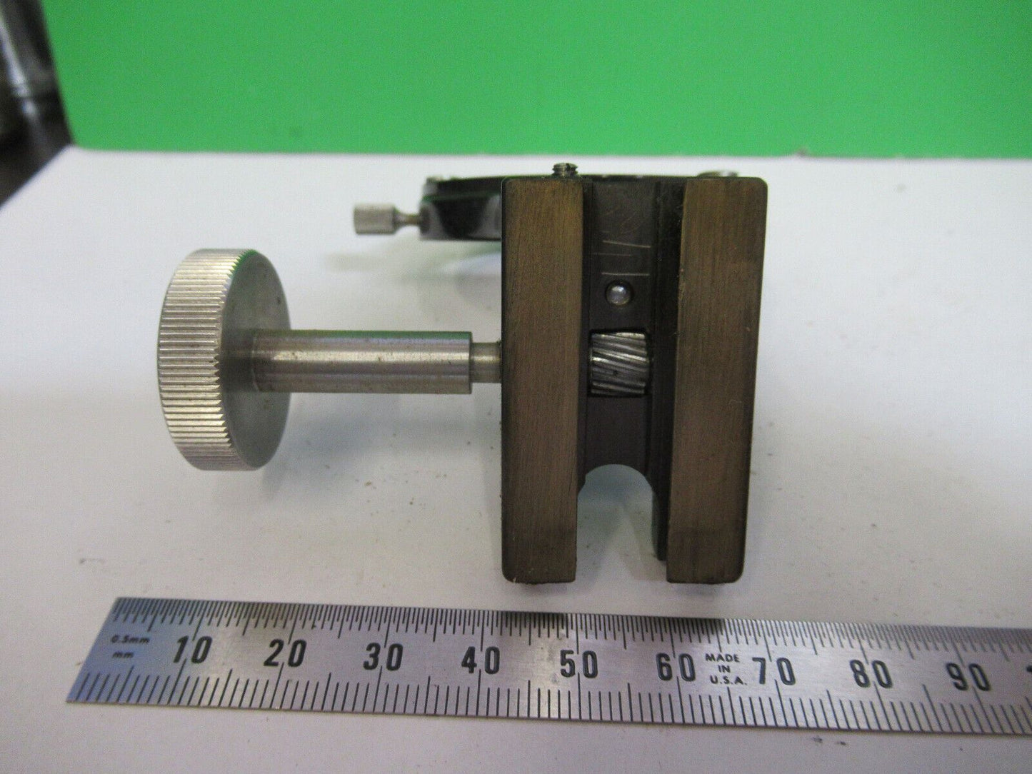 BAUSCH LOMB CONDENSER HOLDER MICROSCOPE PART AS PICTURED H2-A-30