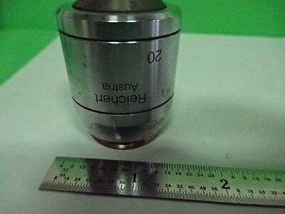 MICROSCOPE PART REICHERT POLYVAR OBJECTIVE DIC IK FLUOR 20X OPTICS AS IS #AI-21