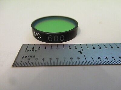 OPTICAL ASAHI SPECTRA OPTICS 600nm FILTER LASER OPTICS AS PICTURED &80-A-23