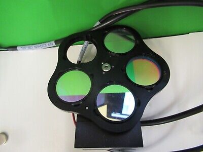 OPTICAL NEW FOCUS FILTER MOTORIZED WHEEL LASER OPTICS AS PICTURED &18-B-08