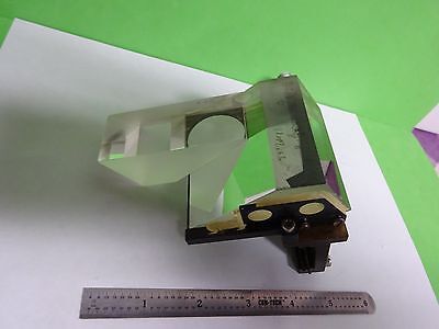 MICROSCOPE LEICA REICHERT POLYVAR PRISM ASSEMBLY SLIDE OPTICS BIN#H7-A-02