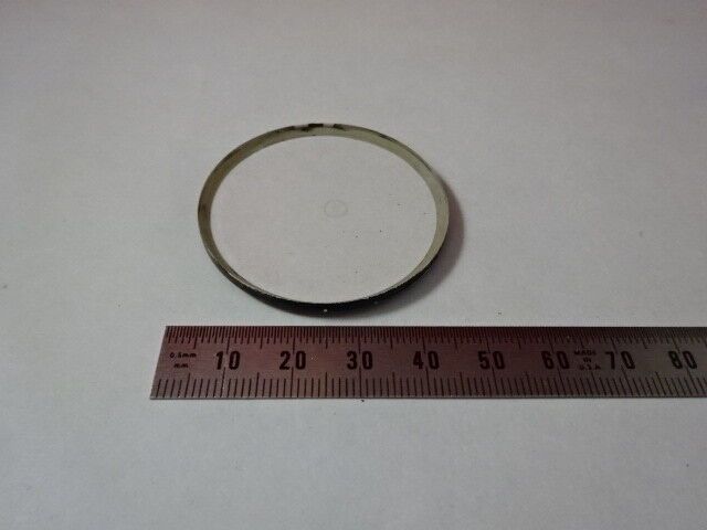 OPTICAL COLLIMATOR WINDOW TARGET GLASS OPTICS AS IS &U7-A-14B