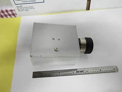 MICROSCOPE LEICA ILLUMINATOR LAMP HOUSING OPTICS BIN#G8-14