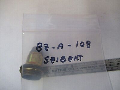 ANTIQUE SEIBERT WETZLAR OBJECTIVE  "3" MICROSCOPE PART AS PICTURED &8z-a-108