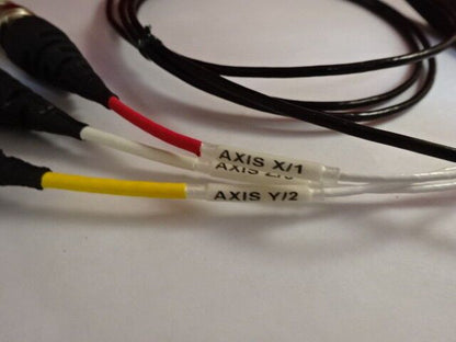 CABLE SENSOR LOW NOISE CABLE for TRIAXIAL ACCELEROMETER VIBRATION #27-A-12