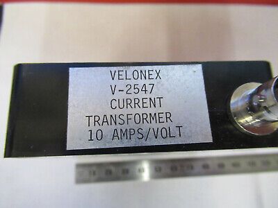 VELONEX PEARSON EMI CURRENT TRANSFORMER METER 10 AMPS/V AS PICTURED &FT-5-FT-99