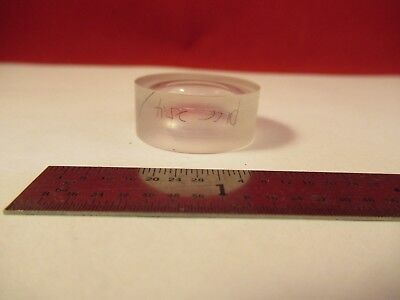 OPTICAL PLANO CONCAVE LENS -25.4mm UV ULTRAVIOLET PL-CC OPTICS &84-B-34