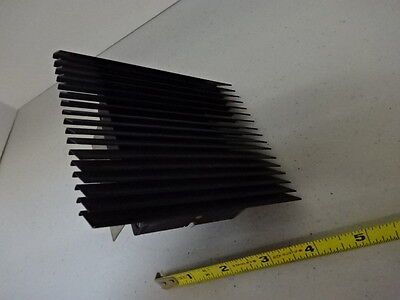 MICROSCOPE PART POLYVAR REICHERT LEICA LAMP HEAT SINK COVER ASSEMBLY AS IS AL-05