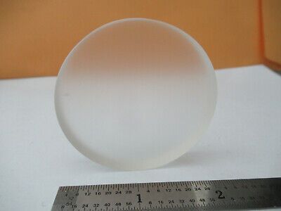 ORIEL OPTICAL LENS POLISH DULL 50mm PL CC PLANO CONCAVE OPTICS AS PIC &F3-A-54