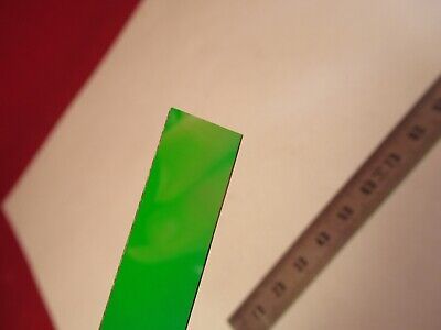 OPTICAL GLASS PLATE COATED DICHROIC MIRROR FILTER OPTICS AS PICTURED &8-A-95