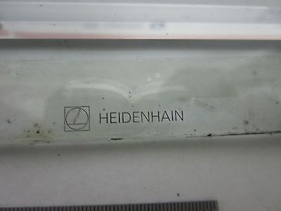 MICROSCOPE PART HEIDENHAIN GERMANY C10 POSITIONING RULER OPTICS AS IS BIN#S1-07