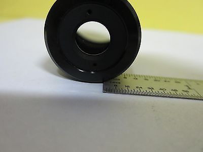 MICROSCOPE PART OBJECTIVE OLYMPUS JAPAN LENS 67.43 mm OPTICS AS IS BIN#U4-10