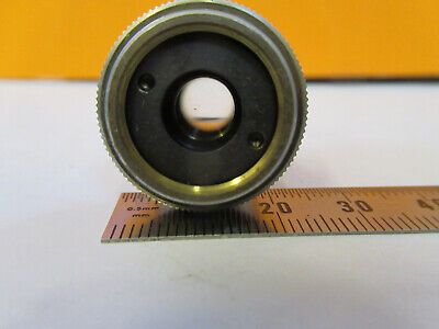 VINTAGE BAUSCH LOMB 10X OBJECTIVE OPTICS MICROSCOPE PART AS PICTURED P4-A-88