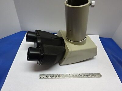 MICROSCOPE PART NIKON JAPAN HEAD TRINOCULAR OPTICS AS IS &83-25