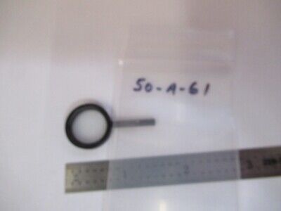 OPTICAL MOUNTED FILTER DIFFUSER MICROSCOPE PART OPTICS AS PICTURED &50-A-61