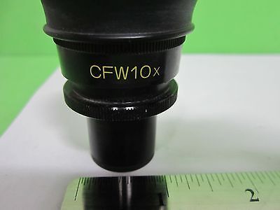 MICROSCOPE PART NIKON JAPAN EYEPIECE CFW10X OPTICS AS IS BIN#65-19