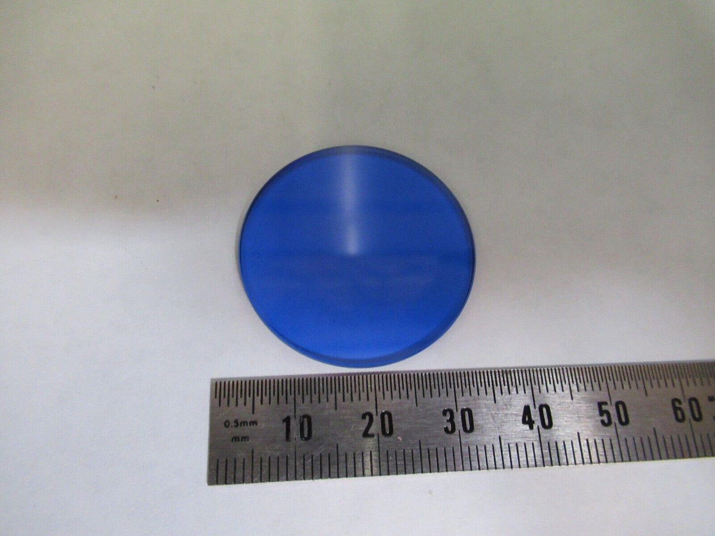 WILD SWISS M20 BLUE GLASS FILTER OPTICS MICROSCOPE PART AS PICTURED &S8-A-86