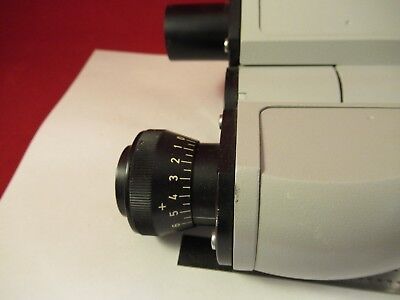 ZEISS GERMANY HEAD BINOCULAR MICROSCOPE PART OPTICS &100-32