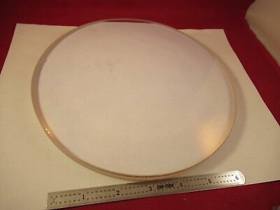 HUGE OPTICAL CONVEX CONCAVE LENS 8.25" DIAMETER GLASS THICK PRO OPTICS &M3-A-02