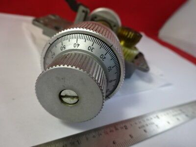 MICROSCOPE PART 020-441.031-005 KNOBS MECHANISM LEITZ GERMANY AS PICTURED &95-40