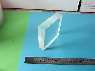 OPTICAL BK7 GLASS THICK BLOCK SLAB LASER OPTICS BIN#30-10