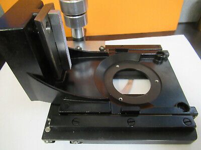 BAUSCH LOMB VINTAGE STAGE TABLE XY MICROSCOPE PART AS PICTURED &P2-A-02