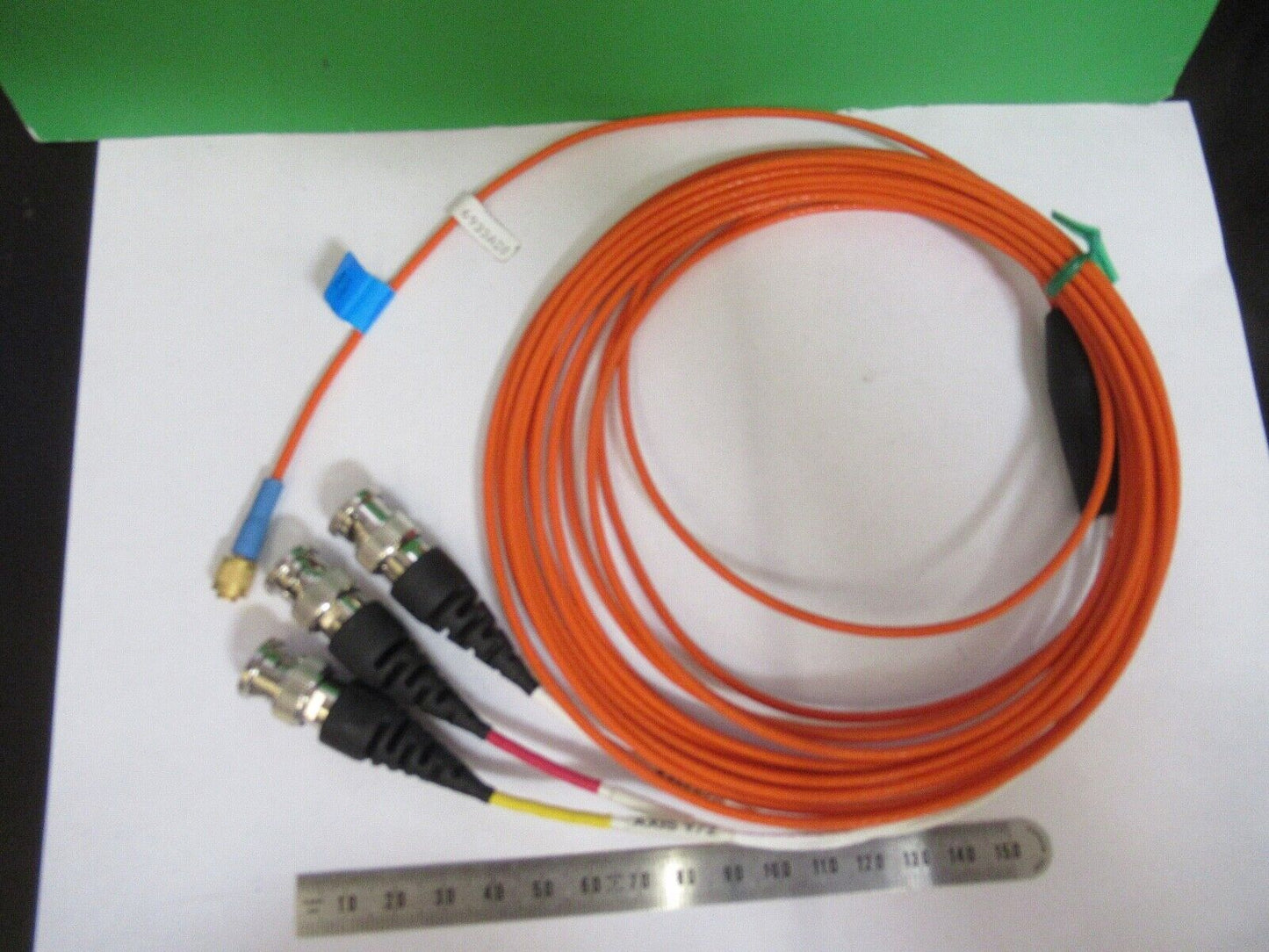 20ft CABLE for TRIAXIAL ACCELEROMETER SENSOR 1/4-28 TO BNC AS PICTURED G3-FT-82