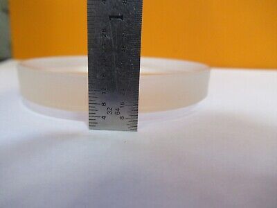 OPTICAL BK7 CONVEX CONCAVE LARGE LENS [chip edge) OPTICS AS PICTURED &27-B-13