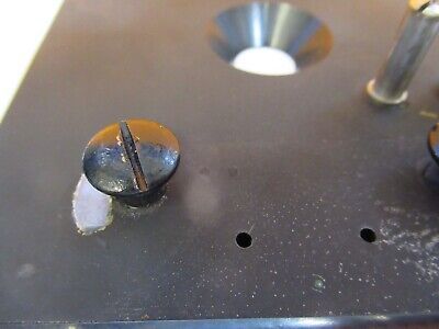 ANTIQUE SPENCER BUFFALO STAGE TABLE MICROSCOPE PART AS PICTURED &FT-1-A-60