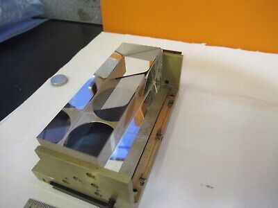 LEICA LEITZ GERMANY SLIDE GLASS PRISM MICROSCOPE PART AS PIC &H8-B-02