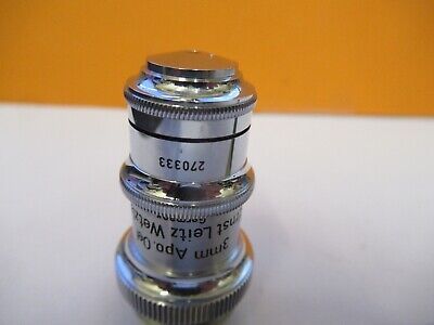 ERNST LEITZ GERMANY APO OBJECTIVE 60X MICROSCOPE PART AS PICTURED #G1-A-38