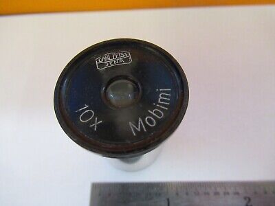 MOBIMI ZEISS 10X EYEPIECE OCULAR OPTICS MICROSCOPE PART AS PICTURED &8M-A-19