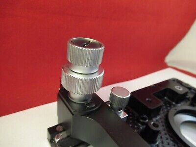 LEITZ GERMANY HM-LUX STAGE TABLE MICROSCOPE PARTS OPTICS AS PICTURED &8-A-51