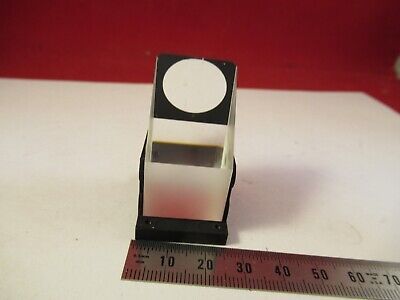 LEITZ GERMANY GLASS PRISM HEAD OPTICS MICROSCOPE PART AS PICTURED &8-A-31