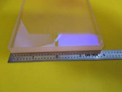 OPTICAL COHERENT COATED FLAT PLATE GLASS BK7 PRO OPTICS AS PICTURED &FT-6-128