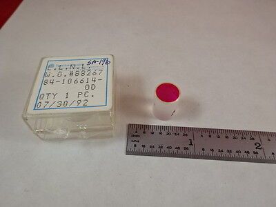 OPTICAL SPECTRA PHYSICS COATED OUTPUT LENS LASER OPTICS AS IS BIN#P1-C-07