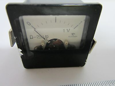 MICROSCOPE PART ZEISS PHOTOMIC VOLTAGE INDICATOR AS IS BIN#E5-P-11