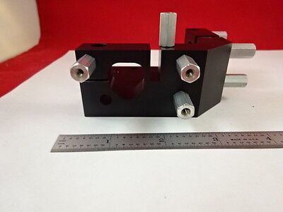 OPTICAL ZYGO ANODIZED ALUMINUM PLATE BLOCK LASER OPTICS AS IS #D3-A-20