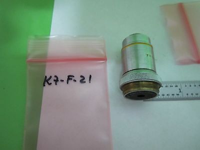 MICROSCOPE PART OBJECTIVE BAUSCH LOMB 43X OPTICS AS IS BIN#K7-F-21