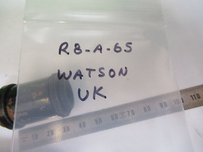 W. WATSON LONDON EYEPIECE LENS MICROSCOPE PART AS PICTURED R8-A-65