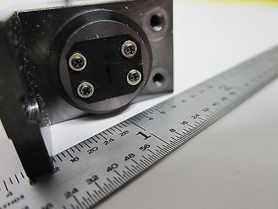 OPTICAL MICROSCOPE LEITZ MIRROR + SLIT ASSEMBLY OPTICS AS IS BIN#J4-15