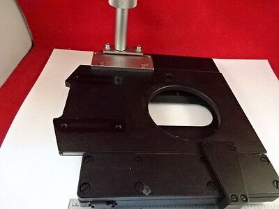 WILD SWISS M12 STAGE TABLE MICROMETER MICROSCOPE PART OPTICS AS IS &V7-A-04