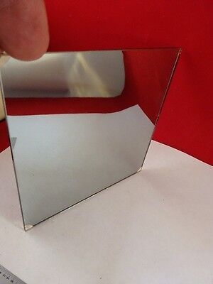 MASK CHROMIUM ON GLASS MIRROR OPTICAL OPTICS AS PICTURED &67-A-18